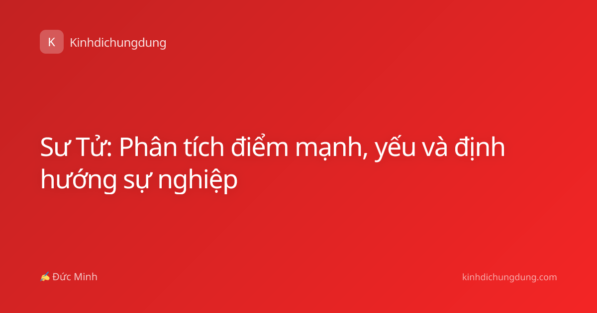 Sư Tử: Phân tích điểm mạnh, yếu và định hướng sự nghiệp